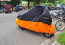 智國者電動(dòng)車(chē)防雨罩遮陽(yáng)防曬防塵摩托電瓶自行車(chē)輛雅迪九號通用車(chē)衣外罩 曬單實(shí)拍圖