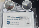 趣行應急照明燈 國標消防應急燈應急充電式雙頭照明安全出口指示燈 曬單實(shí)拍圖