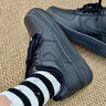 耐克（NIKE）官方男鞋AIR FORCE 1'07 AF1 黑色空軍一號運動(dòng)鞋低幫休閑鞋板鞋  CW2288-001 41 曬單實(shí)拍圖