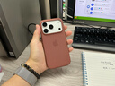 Apple/蘋果 iPhone 17Pro科技織物手機(jī)殼-赭褐色 磁吸手機(jī)殼蘋果17pro手機(jī)殼蘋果手機(jī)殼全包 曬單實(shí)拍圖