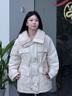 ONLY2025冬季新款90白鴨絨工裝風(fēng)收腰設計寬松羽絨服女|125423005 A06太古白色 XS 曬單實(shí)拍圖