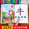 寶寶學(xué)前識字幼兒認字啟蒙教材2歲3歲4歲3-6歲兒童看圖識字卡片幼兒園大班中班益智象形識字大王早教書(shū)繪本一年級趣味神器識字書(shū) 曬單實(shí)拍圖