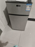愛妻小冰箱迷你小型家用冷藏冷凍兩用宿舍出租房用雙門辦公室電冰箱節(jié)能省電 【一級能效】88L銀色【三天約一度電】 曬單實拍圖