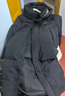 鴨鴨王一博同款冰殼系列2.0羽絨服男女長款過膝冬季新款極寒泡芙外套 青光黑 L 曬單實拍圖