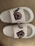 迪士尼厚底防滑EVA涼拖鞋女夏戶(hù)外休閑防滑 草莓熊白色  22.5 34-35碼 曬單實(shí)拍圖
