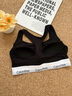 Calvin Klein內(nèi)衣【七夕禮盒摩登引力帶】ck輕運(yùn)動(dòng)可外穿工字文胸QF3785AD 001-太空黑 M 推薦75B-85A 曬單實(shí)拍圖