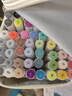 Touchcolor  進(jìn)口軟頭馬克筆 動(dòng)漫80色雙頭油性繪畫(huà)美術(shù)生專(zhuān)用水彩筆套裝專(zhuān)業(yè)彩色畫(huà)畫(huà)筆文具六一兒童節禮物 曬單實(shí)拍圖