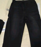 森馬（Semir）牛仔褲男寬松直筒褲25夏彎刀褲長(cháng)褲復古褲子109325124107 曬單實(shí)拍圖