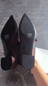 CHARLES&KEITH尖頭絨面粗跟瑪麗珍鞋女生日禮物女CK1-60361543 Dark Brown深棕色 38 曬單實拍圖