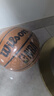 Wilson威爾勝NBA絕塵系列ENCORE PLUS防塵皮革室外神器成人比賽7號(hào)籃球 曬單實(shí)拍圖