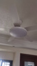 美的（Midea）風扇燈餐廳吊扇燈led臥室52寸開葉扇全光譜五葉扇熟睡風包安裝 曬單實拍圖