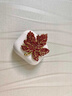 慕思語(yǔ)（MUSIYU）胸針女精致紅色楓葉防走光別針感小眾胸花氣質(zhì)復古配飾品 271號紅色楓葉  A22-308 曬單實(shí)拍圖