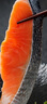 美加佳【無(wú)抗認證】法羅冷凍三文魚(yú)柳 500g  海鮮水產(chǎn) 曬單實(shí)拍圖