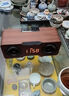 UKYK德國柏林之聲高端高音質(zhì)藍牙音響復(fù)古木質(zhì)時鐘可插TF卡U盤重低音炮游戲家用桌面擺件電腦無線音箱 深棕木紋【萬元音質(zhì)+王者芯片】 曬單實拍圖