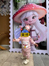 乖奇熊男女寶寶純棉短袖t恤夏季嬰兒動(dòng)物印花上衣兒童薄款圓領(lǐng)夏裝衣服 米白西瓜小熊 90 曬單實(shí)拍圖