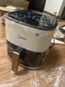 美的（Midea）家用空氣炸鍋免翻面 新款AI智能烹飪 全自動(dòng)電子觸控 可視大視窗 大容量5.3L金屬內腔 MF-KZC5388 曬單實(shí)拍圖