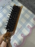 NHGAD豬鬃毛折疊式梳子便攜旅行直發(fā)卷發(fā)兩用梳學(xué)生兒童按摩編發(fā)梳 曬單實(shí)拍圖