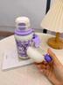 啟諾三麗鷗庫洛米保溫杯女生兒童學(xué)生上學(xué)有蓋喝水壺高顏值吸管水杯子 庫洛米490ml 曬單實(shí)拍圖