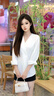 CinvaiKrose【葉一茜同款】凱莉包包女款2025年手提女包斜挎包教師節(jié)禮物生日 奶油白【送女友老婆女生禮物走心】 曬單實拍圖