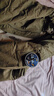馬登工裝 美式復(fù)古雙面穿MA1飛行員夾克棉服夾棉棒球服上衣外套男秋季 A面軍綠/B面卡其 L 曬單實(shí)拍圖