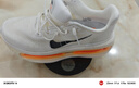 耐克頂級邁柔男子透氣輕便跑步鞋冬季新款專業(yè)NIKE VOMERO IQ4035 100帆白/黑/椰奶色/荷蘭橙 43 曬單實拍圖