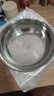 【不銹鋼】和面盆廚房烘焙家用火鍋盆洗菜打蛋湯鍋盆醒面盆料理盆 32cm【熱賣(mài)款】不銹鋼 和面盆 曬單實(shí)拍圖