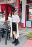 卓詩(shī)尼粗跟襪靴短靴女2025秋冬新款彈力靴流蘇串珠女靴子瘦瘦靴絨面單靴 黑色-單里 37 曬單實(shí)拍圖