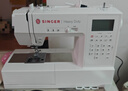 勝家（SINGER）HD6805W皓月白家用多功能電子縫紉機300種花樣線(xiàn)跡90W大功率 曬單實(shí)拍圖
