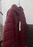 輕薄羽絨服女士新款白鴨絨保暖洋氣修身媽媽顯瘦秋冬連帽輕便外套 酒紅色【正品羽絨服】 4XL 【145-160斤】 曬單實(shí)拍圖