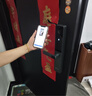 螢石DL20FV智能人臉視頻鎖 鐵門版標(biāo)準(zhǔn)鎖 3D人臉識別指紋握開視頻鎖 家用半自動貓眼門鈴電子鎖 曬單實拍圖