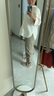 優(yōu)衣庫男裝女裝棉麻條紋立領(lǐng)襯衫/短袖襯衣開(kāi)衫休閑25新款474529 31 米色 S /165/84A 曬單實(shí)拍圖