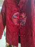 CANDYPRINCE 唐裝男中老年 中式婚宴禮服 老人過(guò)壽生日衣服 國風(fēng)爸爸裝外套 酒紅(春秋款)-上衣 XL /175(男)-建議130-145斤 曬單實(shí)拍圖