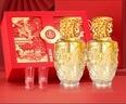 五糧液股份出品 喜福盛世祥泰 濃香型白酒禮盒 52度500ml*2瓶 中秋禮品 曬單實(shí)拍圖