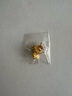 JBV老鳳凰999足金如意結(jié)耳釘黃金5G復(fù)古中國結(jié)耳環(huán)24K純金 0.01g 如 曬單實(shí)拍圖
