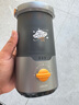 得力（deli）學(xué)生大口徑全自動電動削筆機(jī)兒童削筆器卷筆轉(zhuǎn)筆削筆刀削加粗桿大三角鉛筆電動文具生日開學(xué)禮物灰 曬單實(shí)拍圖