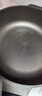 KIWICOO德國有鈦無涂層平底鍋不粘鍋家用煎蛋鍋牛排煎鍋電磁爐專用燃?xì)庠?【鈦聚力煎炒鍋】黑瓷有蓋28cm 曬單實拍圖