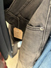 Levi's李維斯冬暖系列男士551Z直筒寬松休閑懷舊復古保暖牛仔褲 黑色 36 (32) 曬單實(shí)拍圖