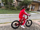 優(yōu)貝（RoyalBaby）兒童自行車(chē)5-9歲男女學(xué)生通勤鎂合金單車(chē)月亮系列 宇航員18寸紅色 曬單實(shí)拍圖