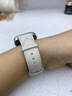 二手華為原裝watch2/gt3/fit3/4真皮表帶20mm42表盤(pán)通用腕帶表鏈 銀色扣fit3/4皮帶款才可以使用 曬單實(shí)拍圖