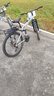鳳凰（PHOENIX） 鳳凰自行車(chē)可折疊山地車(chē)路虎男士成年人變速女式越野公路單車(chē) 條輪消灰/折疊雙避震/全競(jìng)速軸承 26寸24速【參考：158-188cm】 曬單實(shí)拍圖