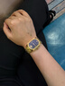 范思哲（VERSACE）瑞士手表女士小金表石英表生日禮物送女友VE1B00818-28X35MM 曬單實(shí)拍圖