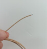 迪克維耐高溫K型熱電偶測溫線(xiàn)溫度傳感器爐溫測試玻璃陶瓷纖維感溫線(xiàn) GG-K-30 1米焊點(diǎn) 插針480℃（1根） 曬單實(shí)拍圖