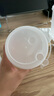 特美居奶茶杯一次性飲料杯500ml*20套 塑料咖啡杯帶蓋果汁杯子帶吸管 曬單實(shí)拍圖