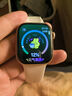 Apple/蘋果 Watch Series 10 智能手表GPS款42毫米玫瑰金色鋁金屬表殼淡桃粉色運(yùn)動(dòng)型表帶S/M MX1R3CH/B 曬單實(shí)拍圖