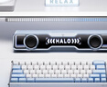 漫步者花再Halo PixelBar深淵字幕歌詞音響電腦桌面音箱 自定義屏幕長(cháng)條有線(xiàn)音箱藍牙6.0RGB燈效 破曉白 曬單實(shí)拍圖