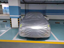 奧迪車(chē)衣全車(chē)罩A4L A6L Q5L A3 Q2L Q7 Q8 Q3汽車(chē)防曬防塵防雨罩 常規款銀色（下單留言車(chē)型年份） 奧迪A6L 曬單實(shí)拍圖