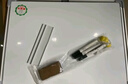 齊富45*60cm白板寫(xiě)字板商用磁吸板小白板墻貼黑板辦公用記事板看板小黑板兒童家用教學(xué)水筆可擦寫(xiě)畫(huà)板 曬單實(shí)拍圖