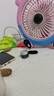 美的（Midea）【暴風(fēng)循環(huán)】空氣循環(huán)扇大風(fēng)量搖頭電風(fēng)扇家用臺式落地扇輕音臥室節(jié)能小風(fēng)扇柔風(fēng)輕羽扇 FGA24TQ 曬單實(shí)拍圖