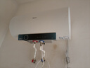 美的儲水式電熱水器  一級能效省電出水斷電終身免換鎂棒3300W變頻速熱【國補立減20%】安全防電墻JA5 60L 3300W F6032-JA5(HE) 曬單實(shí)拍圖