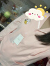 十月結晶月子服秋冬厚款棉產(chǎn)后孕婦睡衣哺乳家居服套裝豆粉 L碼 曬單實(shí)拍圖